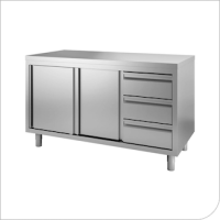 Arbeitsschränke 600 mit Schubladen