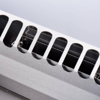 Stalgast Gasherd mit 4 Brennern (2x5+2x7) und Elektro-Backofen GN2/1, Serie 700 ND