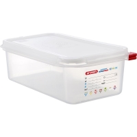 ARAVEN Gastronormbehälter mit Deckel, Polypropylen,...