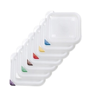 ARAVEN Gastronormbehälter mit Deckel, Polypropylen,...