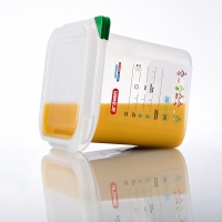 ARAVEN Gastronormbehälter mit Deckel, Polypropylen,...