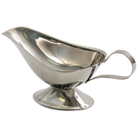 Stalgast Sauciere aus Edelstahl, 0,25 Liter