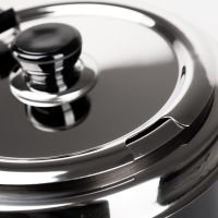 Elektrischer Suppentopf, gerade Form, 5,7 Liter