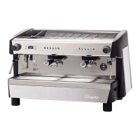 Siebträgermaschine, 2-gruppig, automatisch, DELTA,...