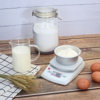 Portable Küchenwaage Kapazität 0,62 kg, Teilung 0,1 g, Abmessung 144 x 205 x 41 mm  mm (BxTxH)