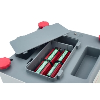 Küchenwaage, Kapazität 15 kg, Teilung  5 g, Abmessung 255 x 305 x 115 mm (BxTxH)