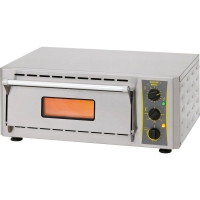 ROLLER GRILL Pizzaofen mit einer Kammer, 3 kW, 670 x 580...