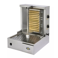 ROLLER GRILL Elektro-Gyrosgrill, Kapazität 15 kg,...