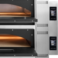 GGF Pizzaofen F-Line Digital, 2 Kammern für 4+4...