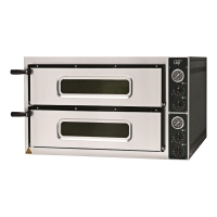 GGF Pizzaofen 4+4x 35 cm, 9,6 kW, 835 x 835 x 545 mm (BxTxH)