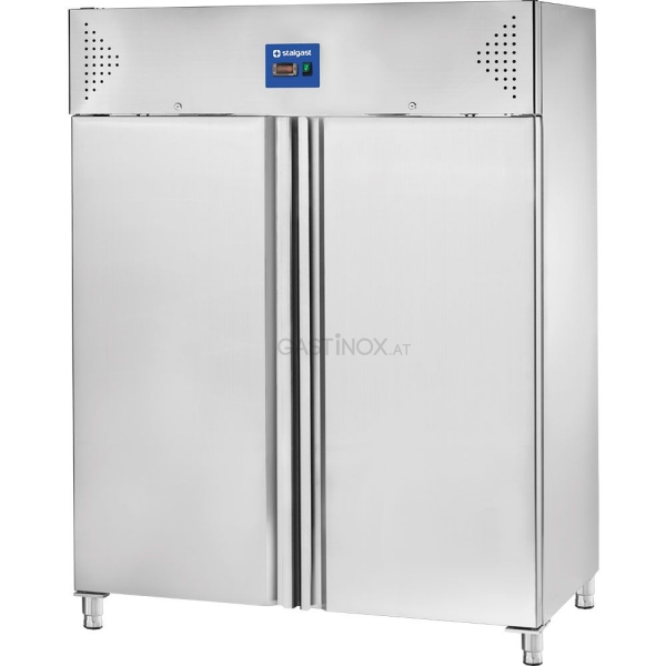 Stalgast Doppeltür-Tiefühlschrank, Edelstahl, GN 2/1, 1480x830x2010 mm (BxTxH), 0,44 kW