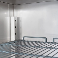 Stalgast Edelstahl-Kühlschrank, GN 2/1, 740x810x2010 mm (BxTxH), 0,21 kW