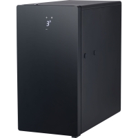 Stalgast Milchkühlschrank, schwarz, mit...