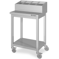 Stalgast Besteck- und Tablettwagen, 655x500x1100 mm,...