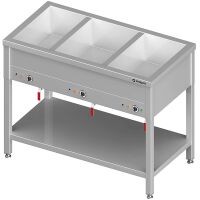 Stalgast Bain-Marie Standgerät mit separaten Becken,...