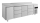 Premium Kühltisch -2 bis +8°C 2330x700x850mm mit 1x Tür, 1x zwei Schubladen und 2x 3 Schubladen