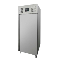 Edelstahl Tiefkühlschrank ECO 650 Liter | GN2/1