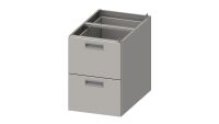 Einbau-Schubladenblock ECO 386x490x540 mm mit zwei...