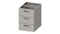 Einbau-Schubladenblock ECO 386x590x540 mm mit drei...
