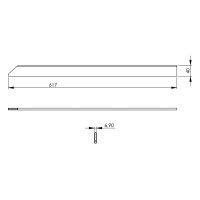 Stalgast Abschlussleiste, 40 mm hoch