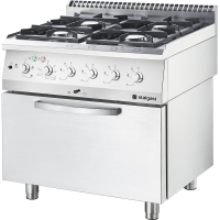 Stalgast Gasherd ECO 4 Brenner mit...