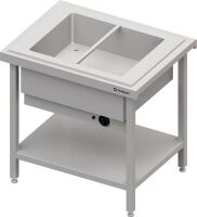 Stalgast Warmausgabe mit einem Bain-Marie-Becken 2x...