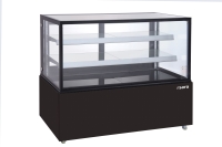 SARO Kuchenvitrine 510L schwarz VANESSA
