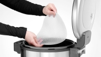 Antihaftmatte für Reiskocher, HENDI, Runde Silikonmatte