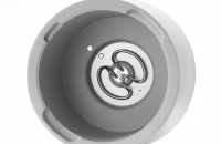 Suppenkessel UNIQ, HENDI, 8L, Weiß, 220-240V/500W, ⌀365x(H)325mm