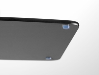 Holzfaser-Schneidbrett , HENDI, Schwarz, 370x275x(H)6mm