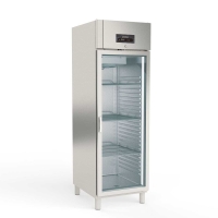 PREMIUM Kühlschrank 645 Liter | GN 2/1 mit Glastür