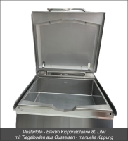 Elektro Kippbratpfanne 80 Liter - manuelle Kippung - RedFox