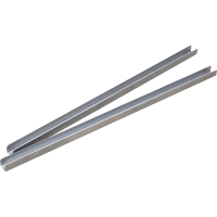 Schienenset für Pizzatische mit 80 cm Tiefe | Stalgast