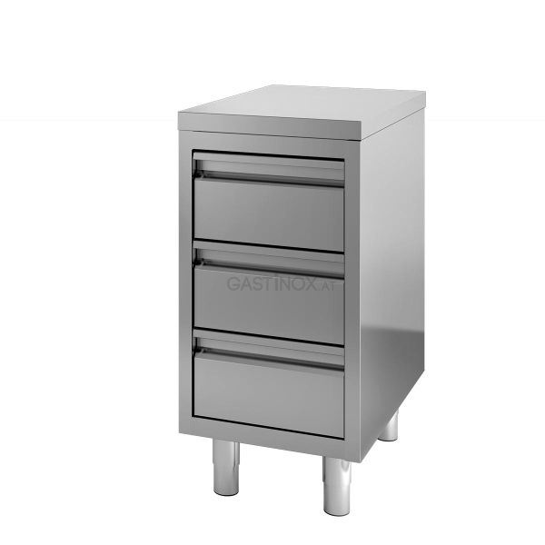PROFI Schubladenschrank 40 x 70 cm mit 3 Schubladen