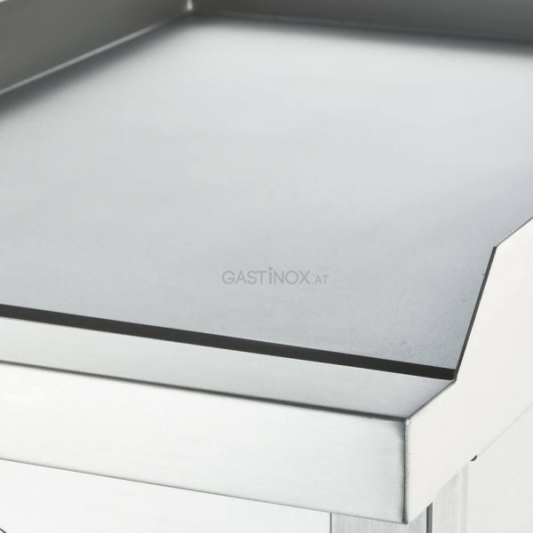 Stalgast Gas-Griddleplatte, verchromt, Serie 700 ND - glatt