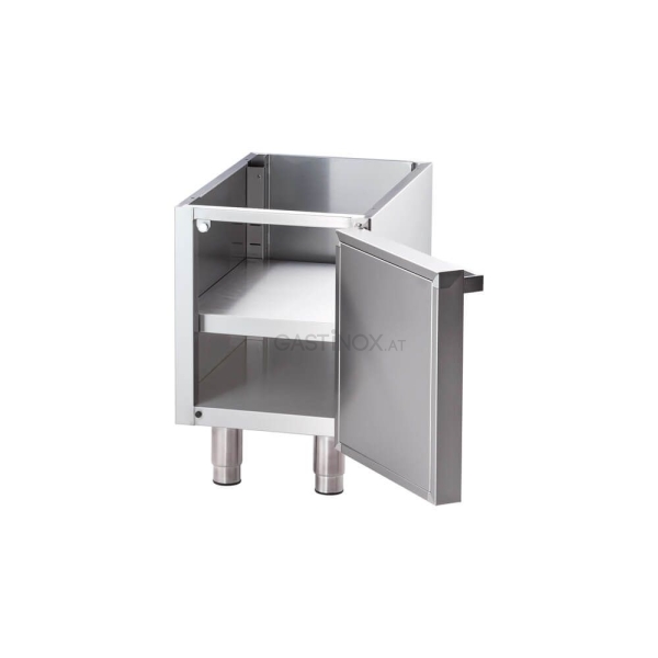 Stalgast Gas-Griddleplatte, verchromt, Serie 700 ND - gerillt
