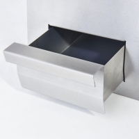 Stalgast Gas-Griddleplatte, verchromt, Serie 700 ND - gerillt