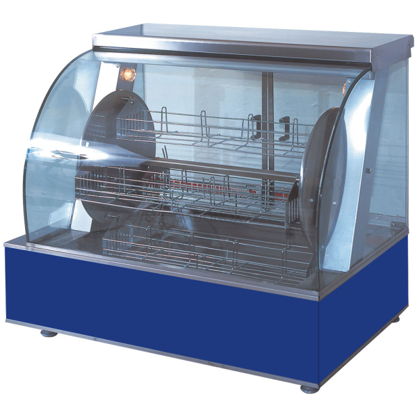 Hähnchengrill, drehbar, 16-20 Hähnchen - elektro