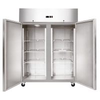 Edelstahltiefkühlschrank 1333 Liter | 1480x830x2010 mm