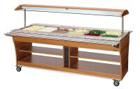 Bartscher Buffetwagen, warm, 6x 1/1 GN