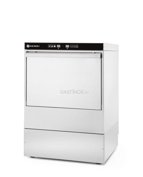 Geschirrspüler 50x50 - elektronische Steuerung, HENDI, 400V/6600W, 570x600x(H)830mm