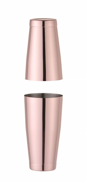 Tin-on-Tin Boston Shaker, BarUp, 0,8L, Kupfer, ⌀90mm