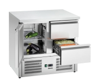 Bartscher Mini-Kühltisch 900T1S2