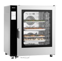 Bartscher Kombidämpfer mit Reinigungssystem 10x GN 1/1