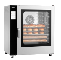 Bartscher Kombidämpfer mit Reinigungssystem 10x GN 1/1