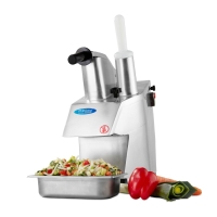 Gastro Gemüseschneidemaschine - Bis zu 450 kg/h - inkl. 5 Schnittscheiben, Maxima