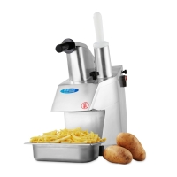Gastro Gemüseschneidemaschine - Bis zu 450 kg/h - inkl. 5 Schnittscheiben, Maxima