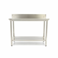 Gastro Edelstahltisch - 180 x 70 cm - Einstellbare...