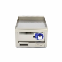 Gastro Grillplatte - Glatt - Einzeleinheit - 60 cm Tief - Gas, Maxima