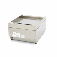Gastro Grillplatte - Glatt - Einzeleinheit - 60 cm Tief - Gas, Maxima
